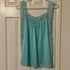 Vintage lace lingerie top
